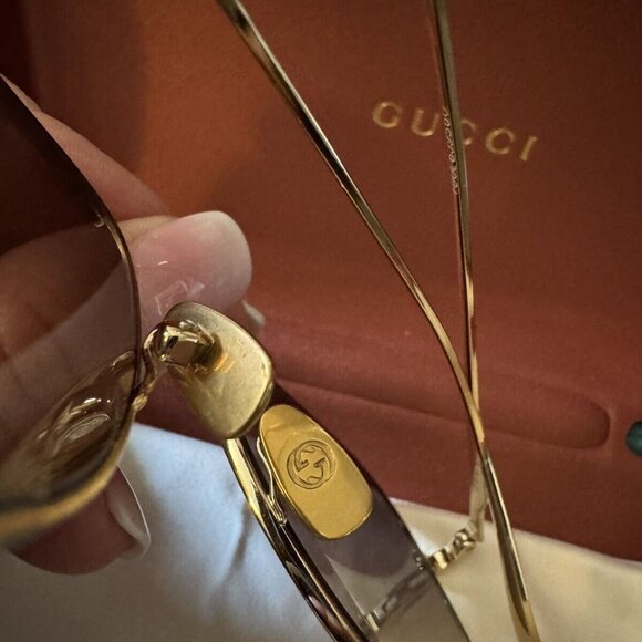 Gucci Aviator Sunglasses Vintage Rare Excellent Condition - Picture 6 of 7